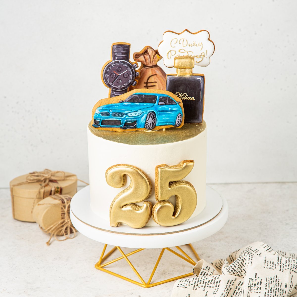 Торт на 25 лет мужчине