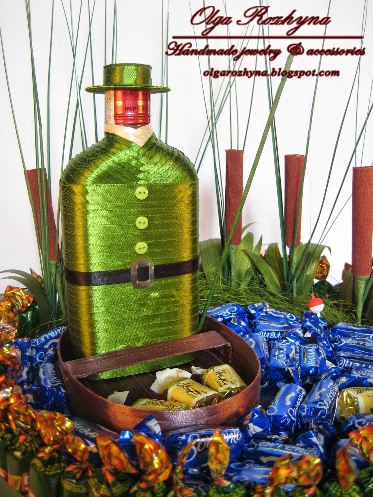 Букет из вяленой рыбы