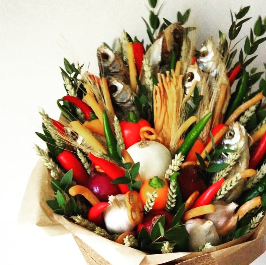 Букет из рыбы