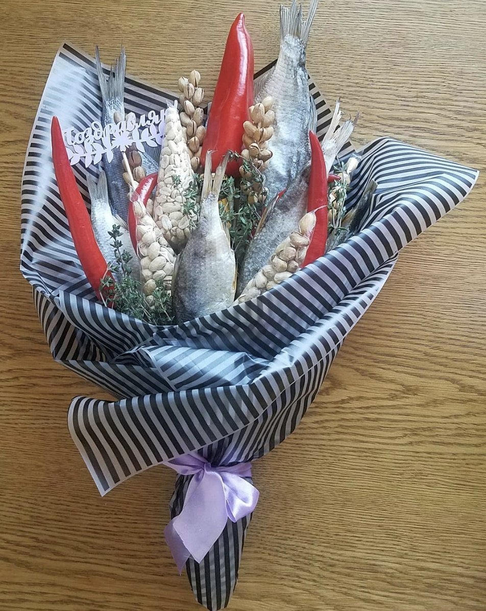 Подарочная композиция для рыбака