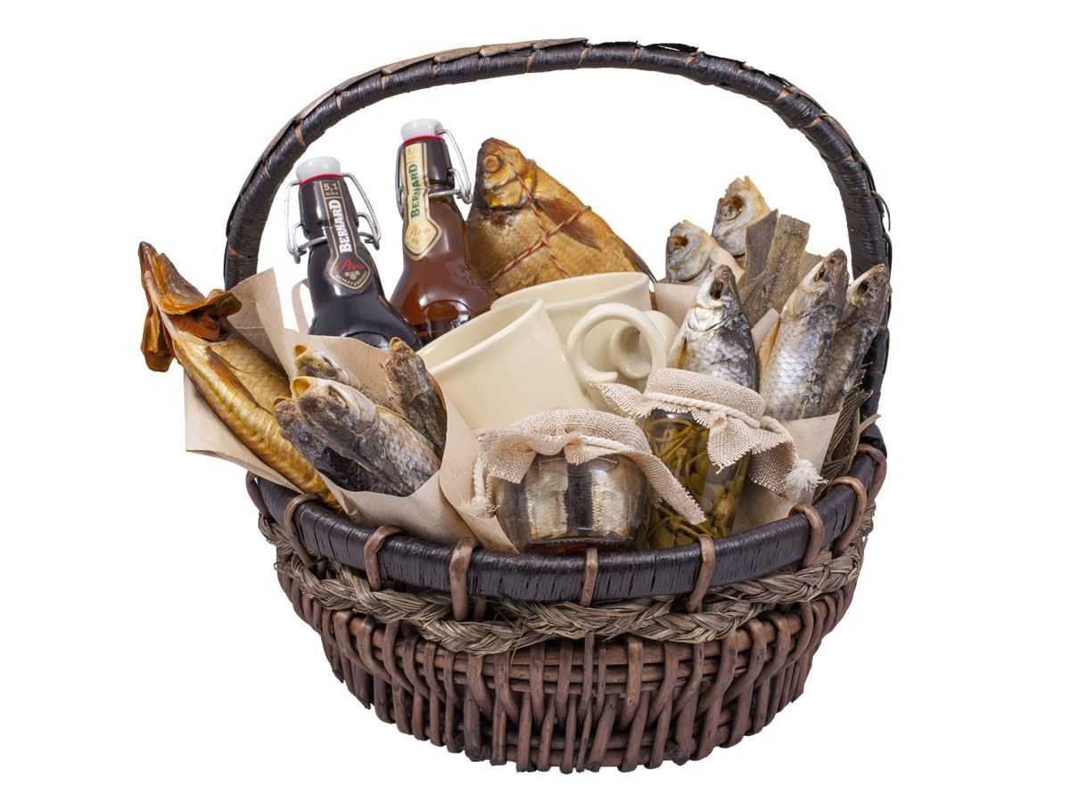 Букет из сушеной рыбы