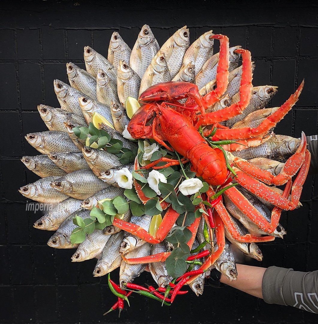 Букет из рыбы