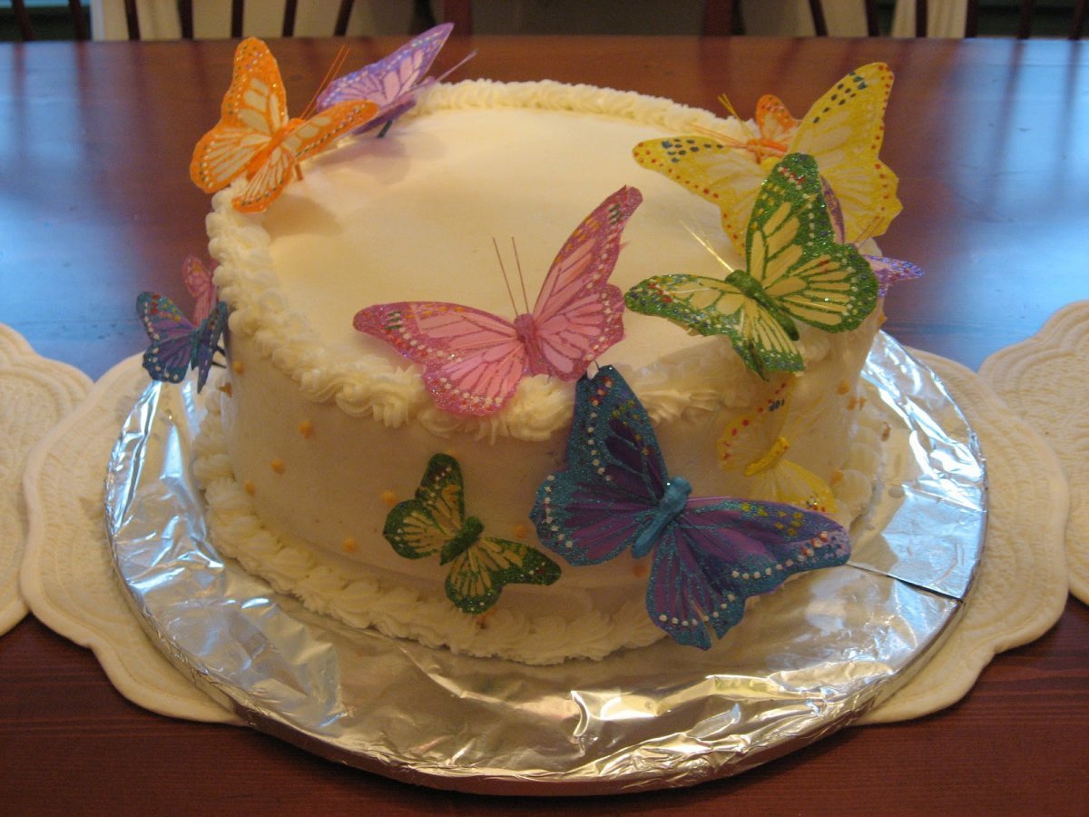 Торт «бабочки»