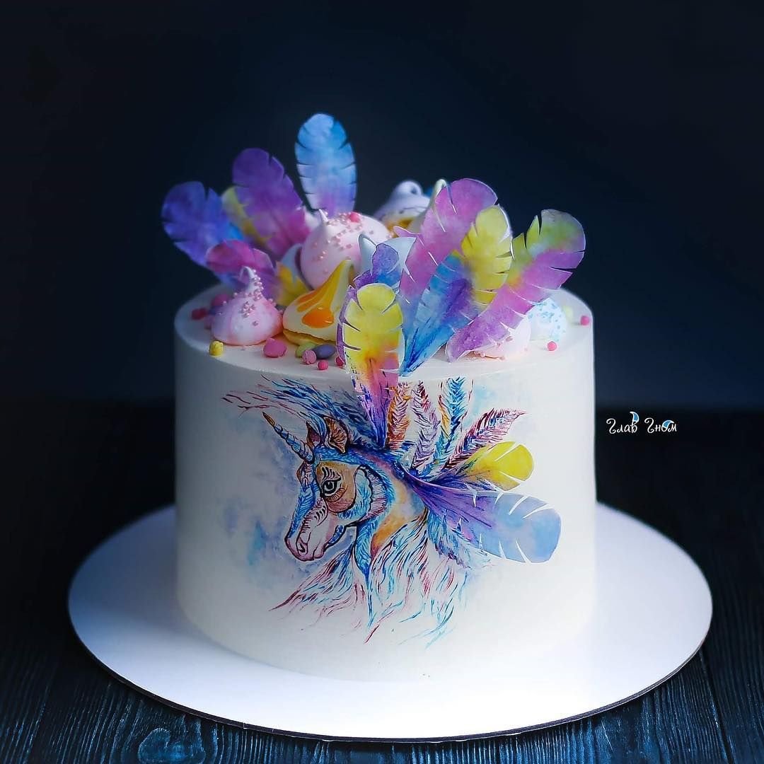 Бабочки для торта из вафельной бумаги