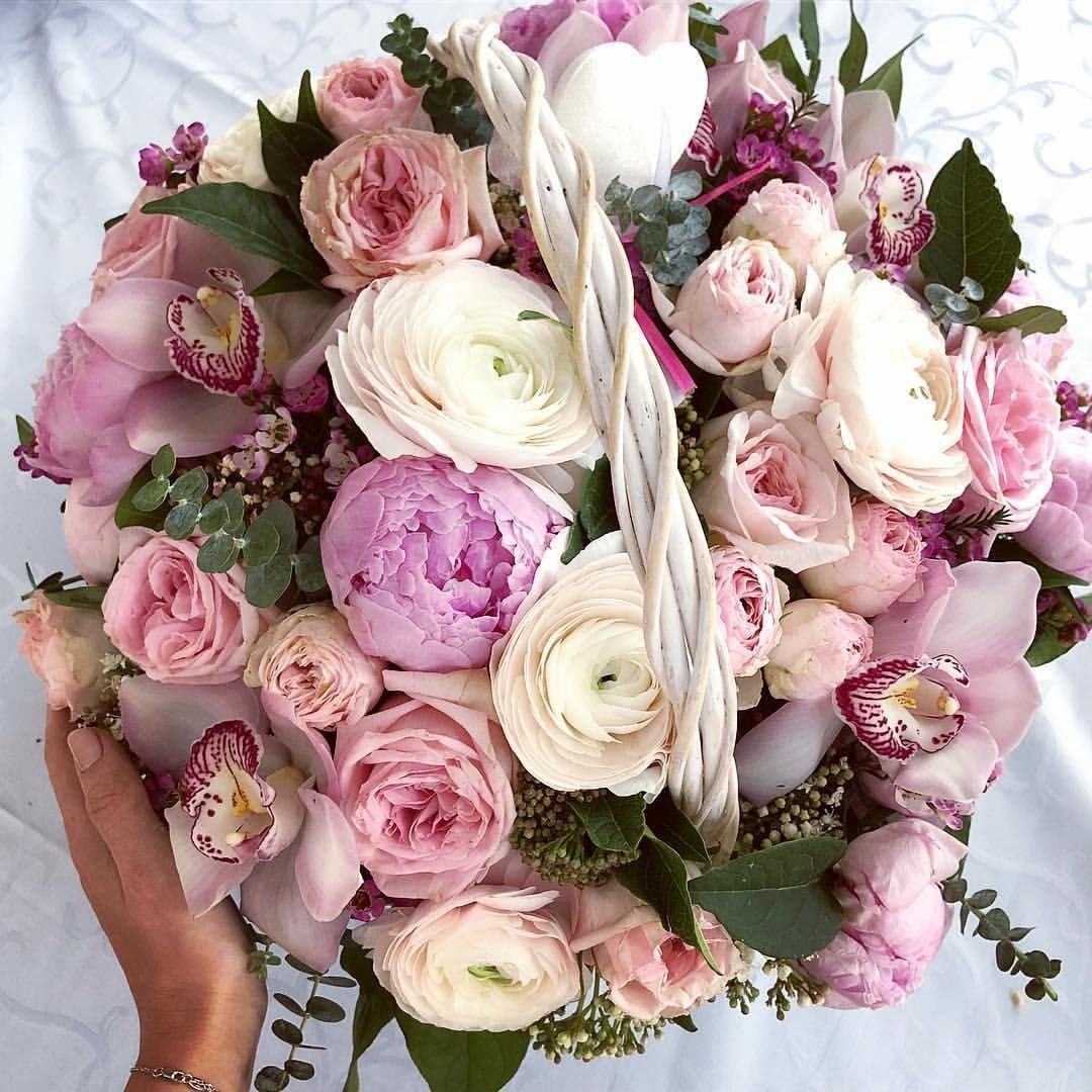 Букет красивый теплый