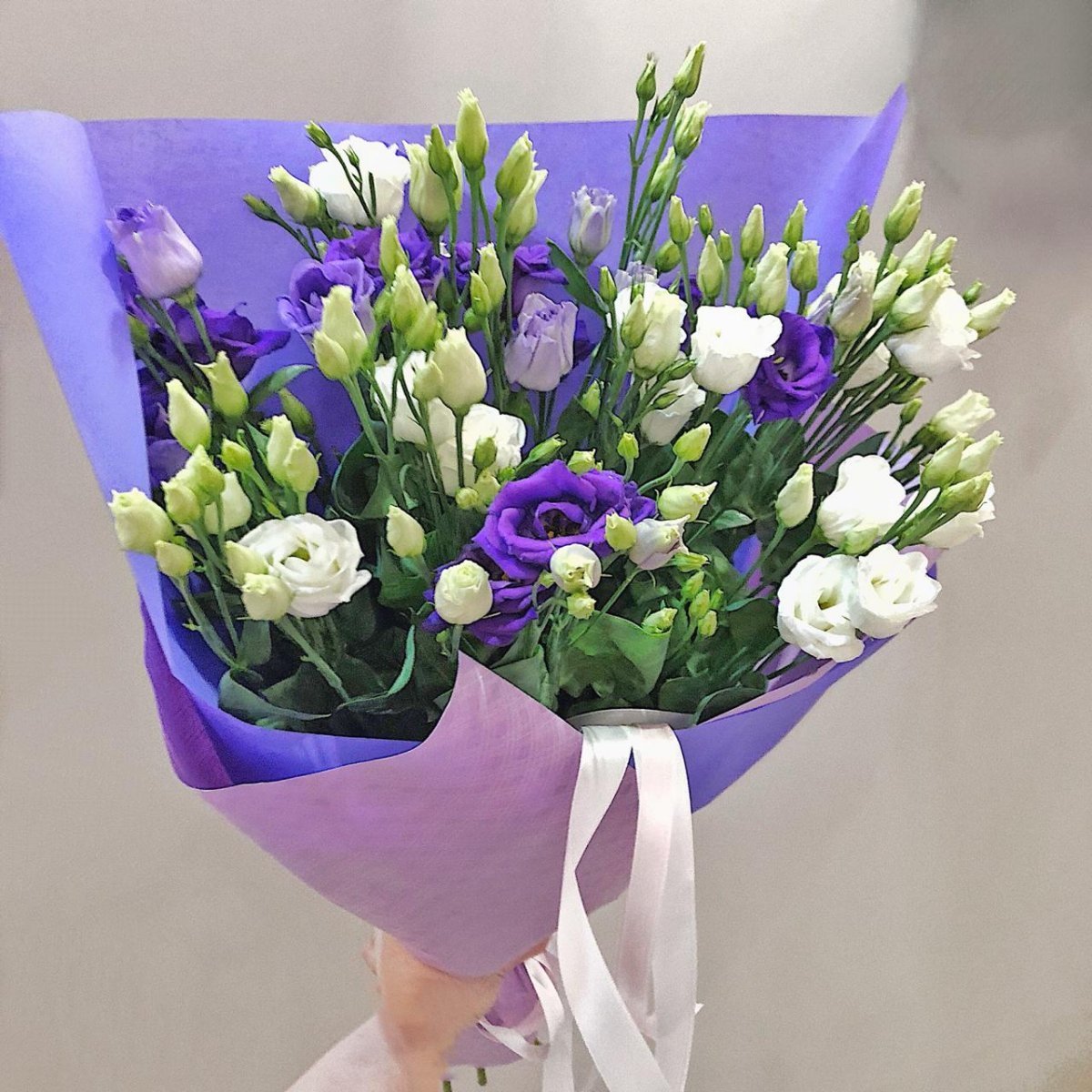 Эустома букет