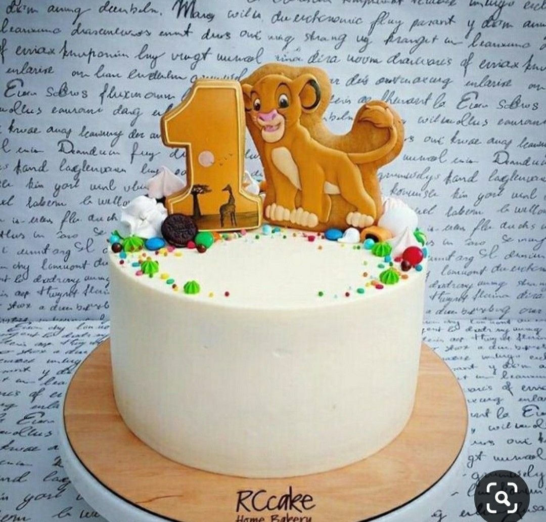 Пряник Львенок на торт