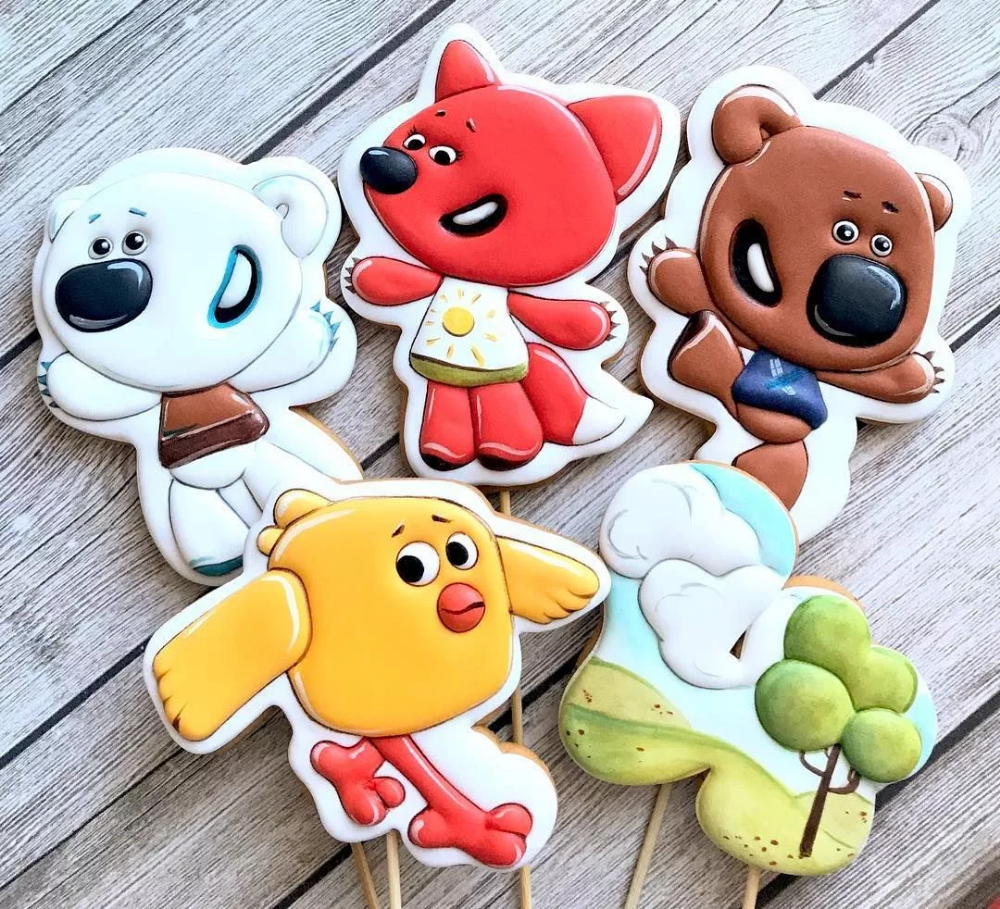 Мишки Мимимишки пряники