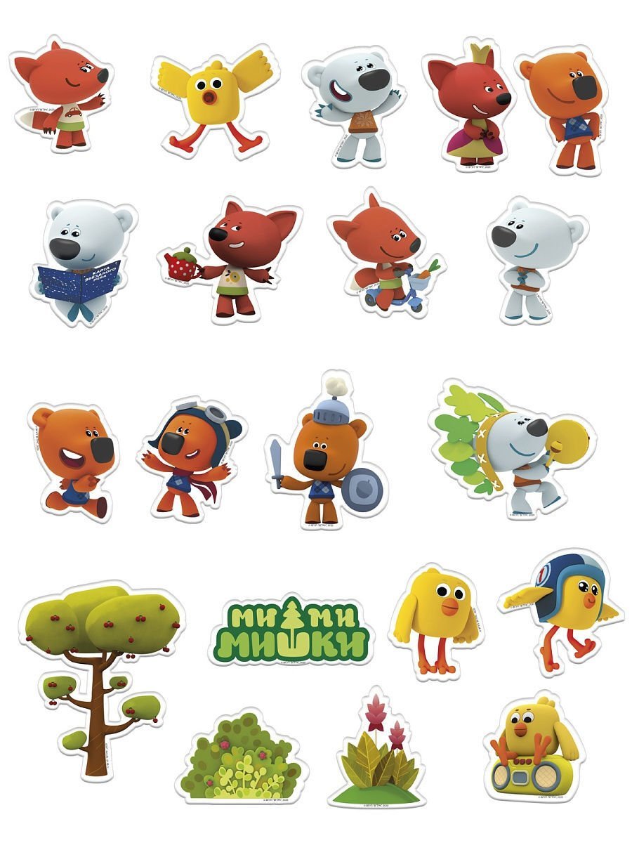 Герои мультика ми ми мишки