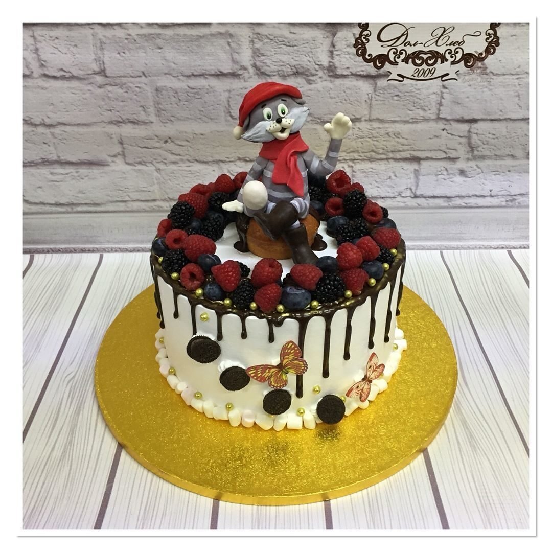 Торт трое из Простоквашино