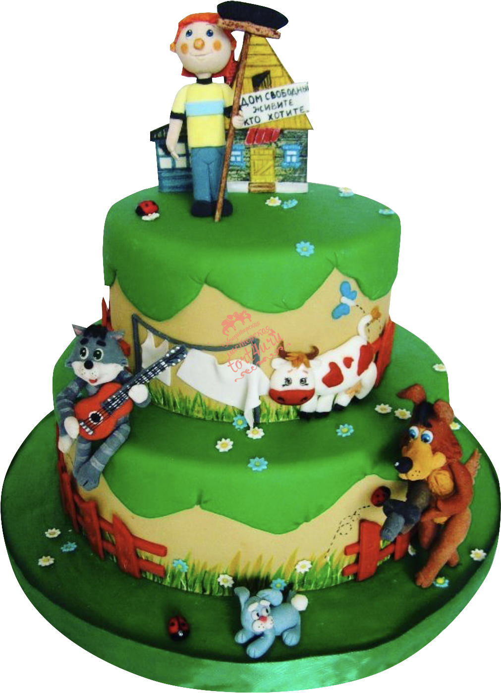 Торт Простоквашино