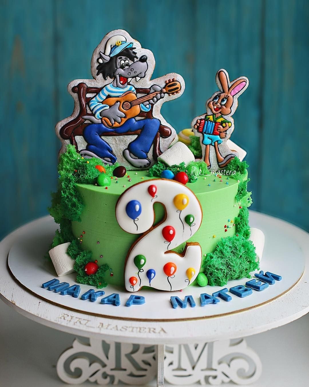 Тортики с пряниками для рыбака