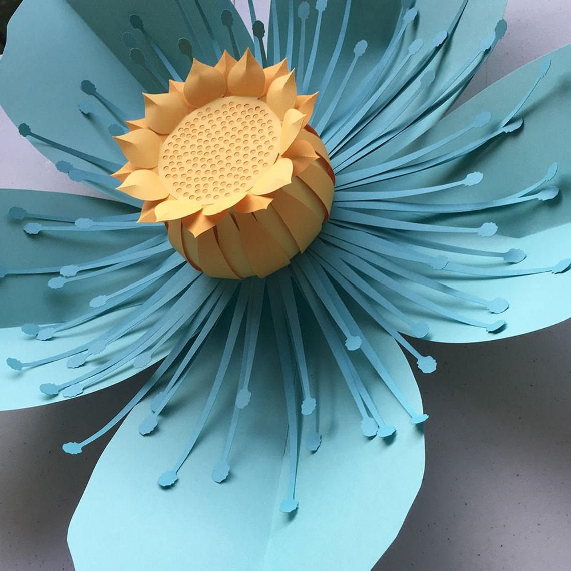 Цветы из бумаги