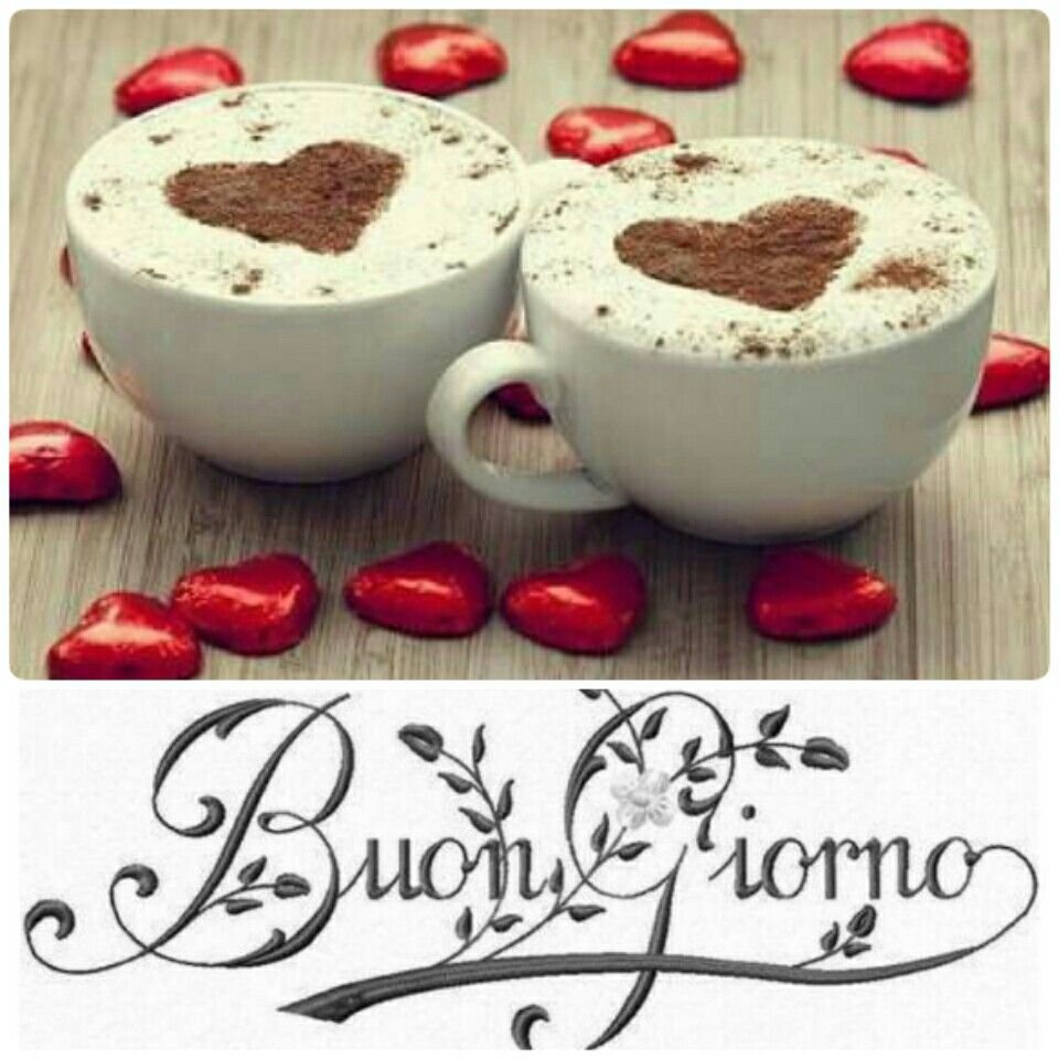 Открытки с добрым утром на итальянском