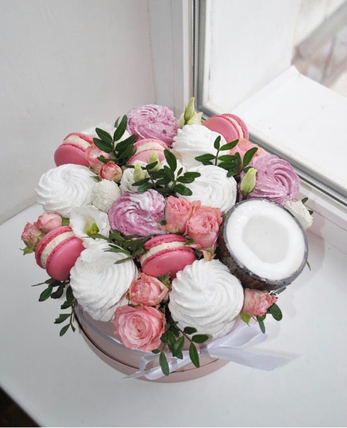 Зефирные гортензии Малиновка