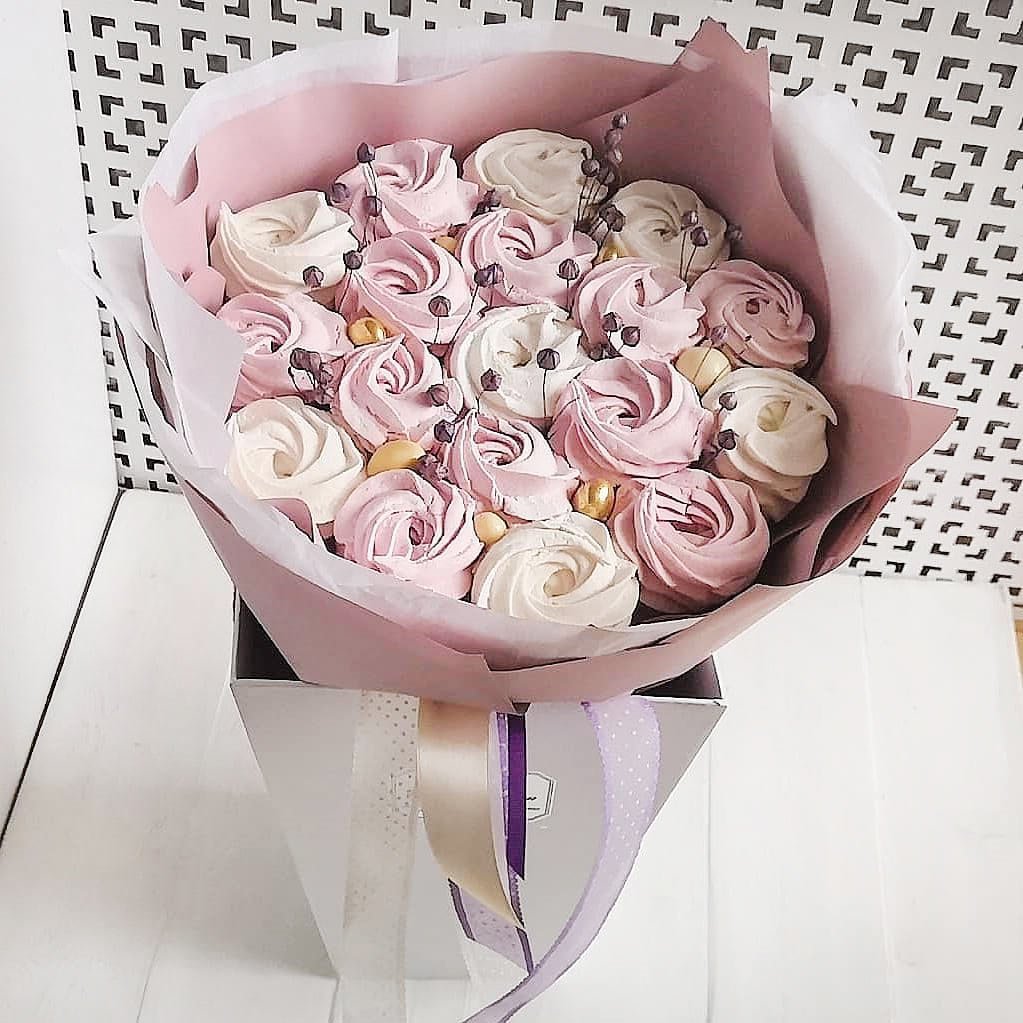 Зефирный букет для мальчика