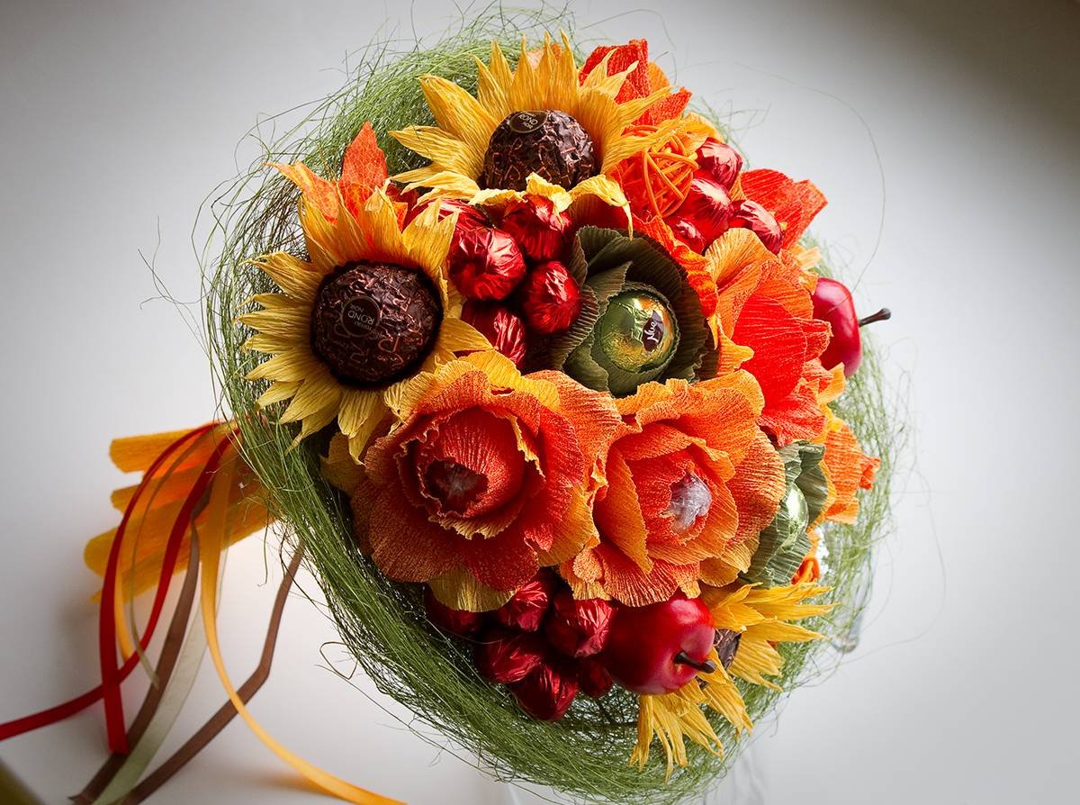 Сладкий подарок учителю