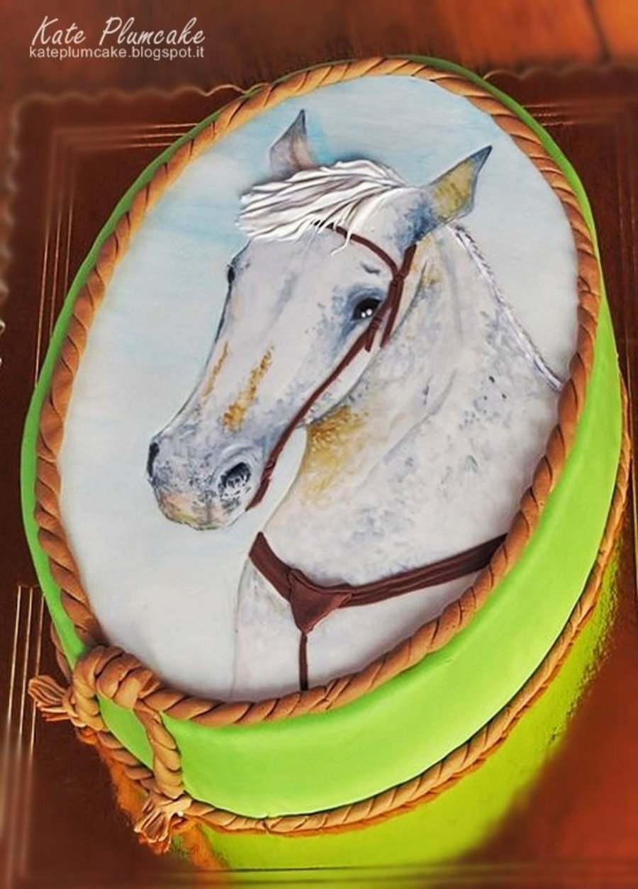 Торт в виде лошади