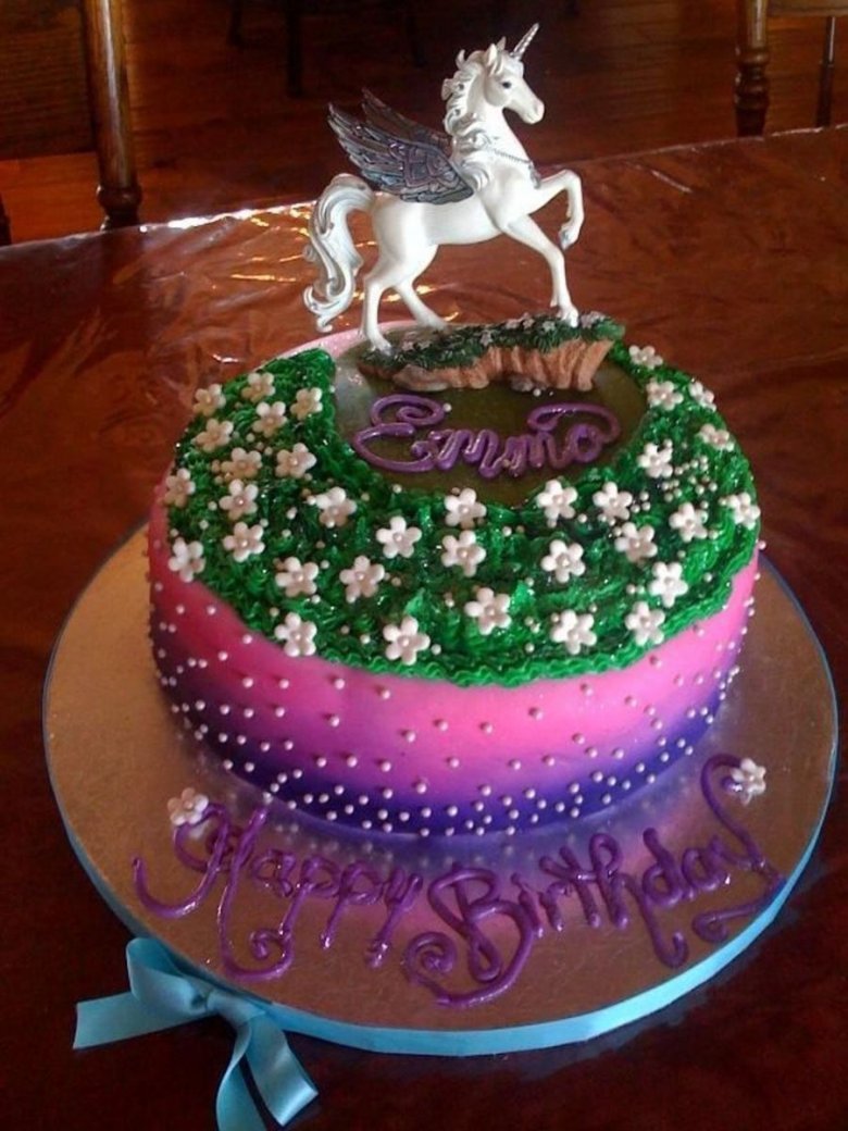 Тортики на день рождения с лошадками