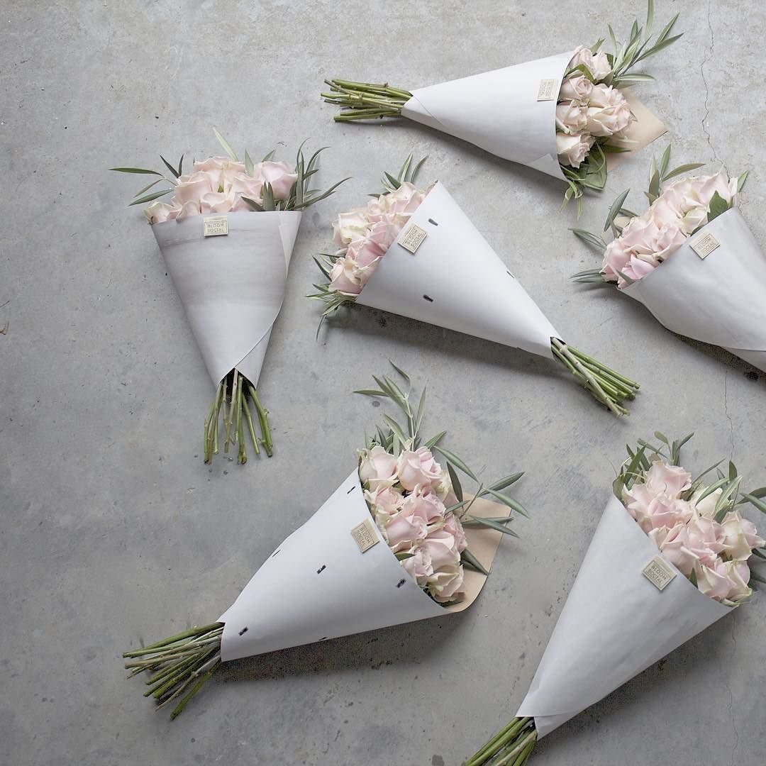 Букет цветов в кульке