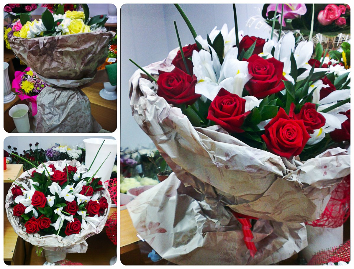 Фоамиран упаковка для цветов