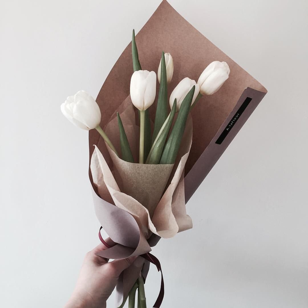 Мини букеты с тюльпанами