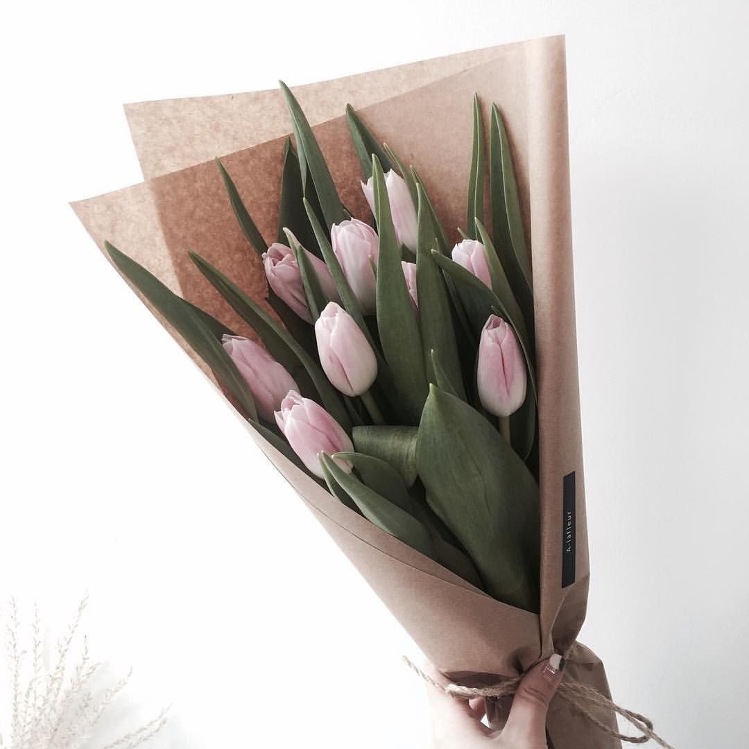 Упаковка тюльпанов