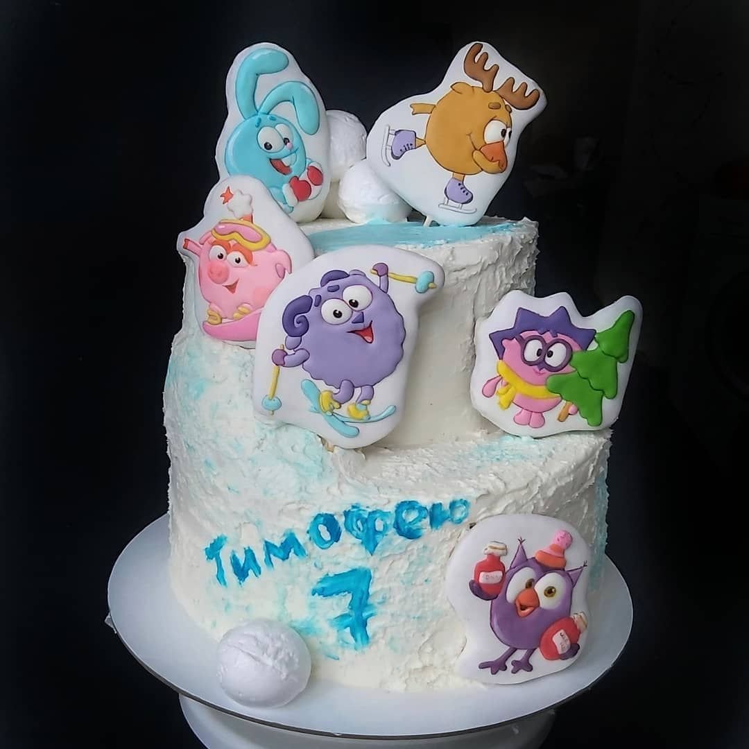 Торт Смешарики