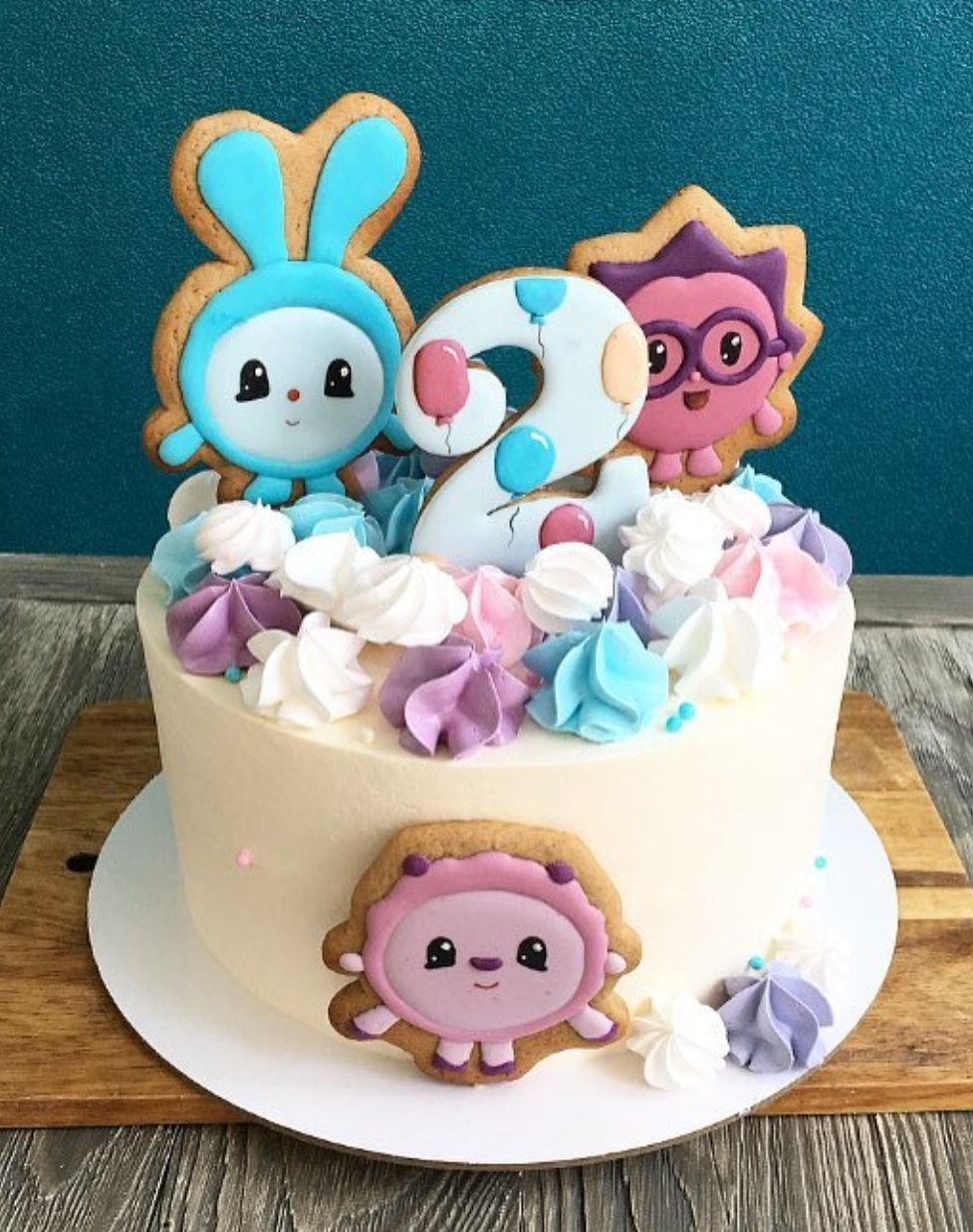 Торт Смешарики для девочки