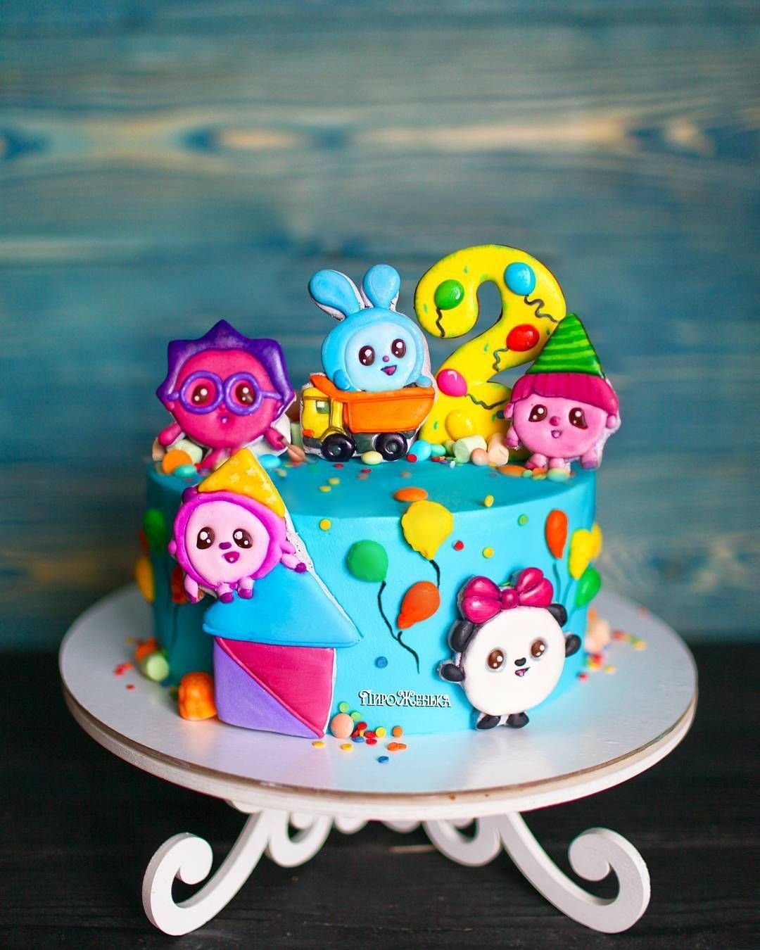 Оригинальный детский торт