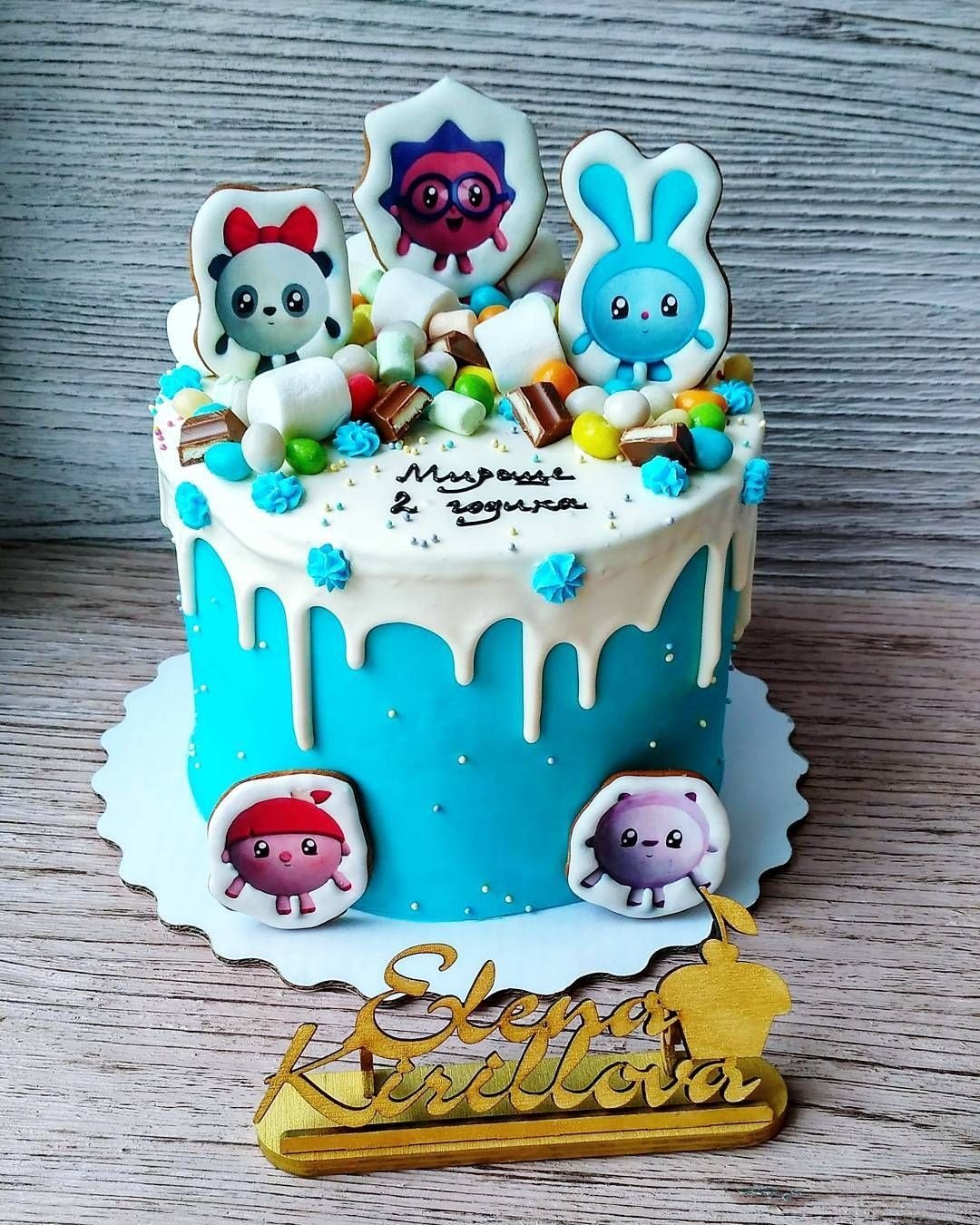 Торт Смешарики для девочки