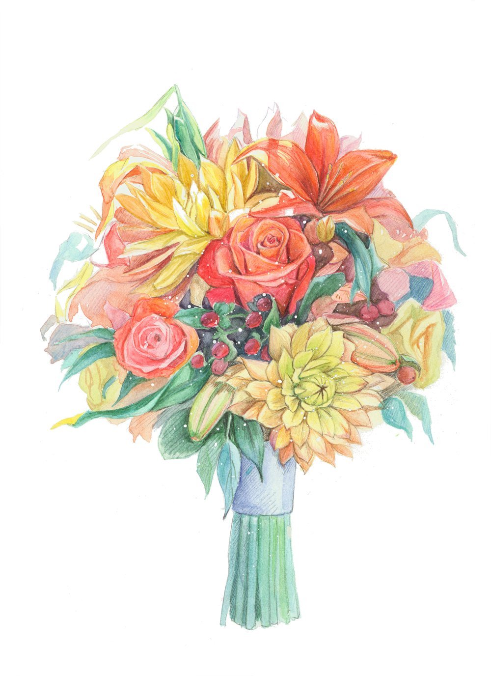 Красивые рисунки цветов