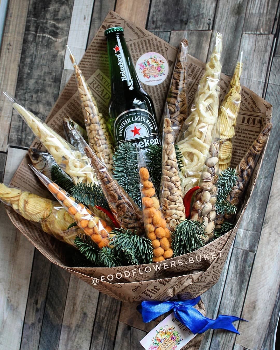 Мужской набор в ящике с пивом