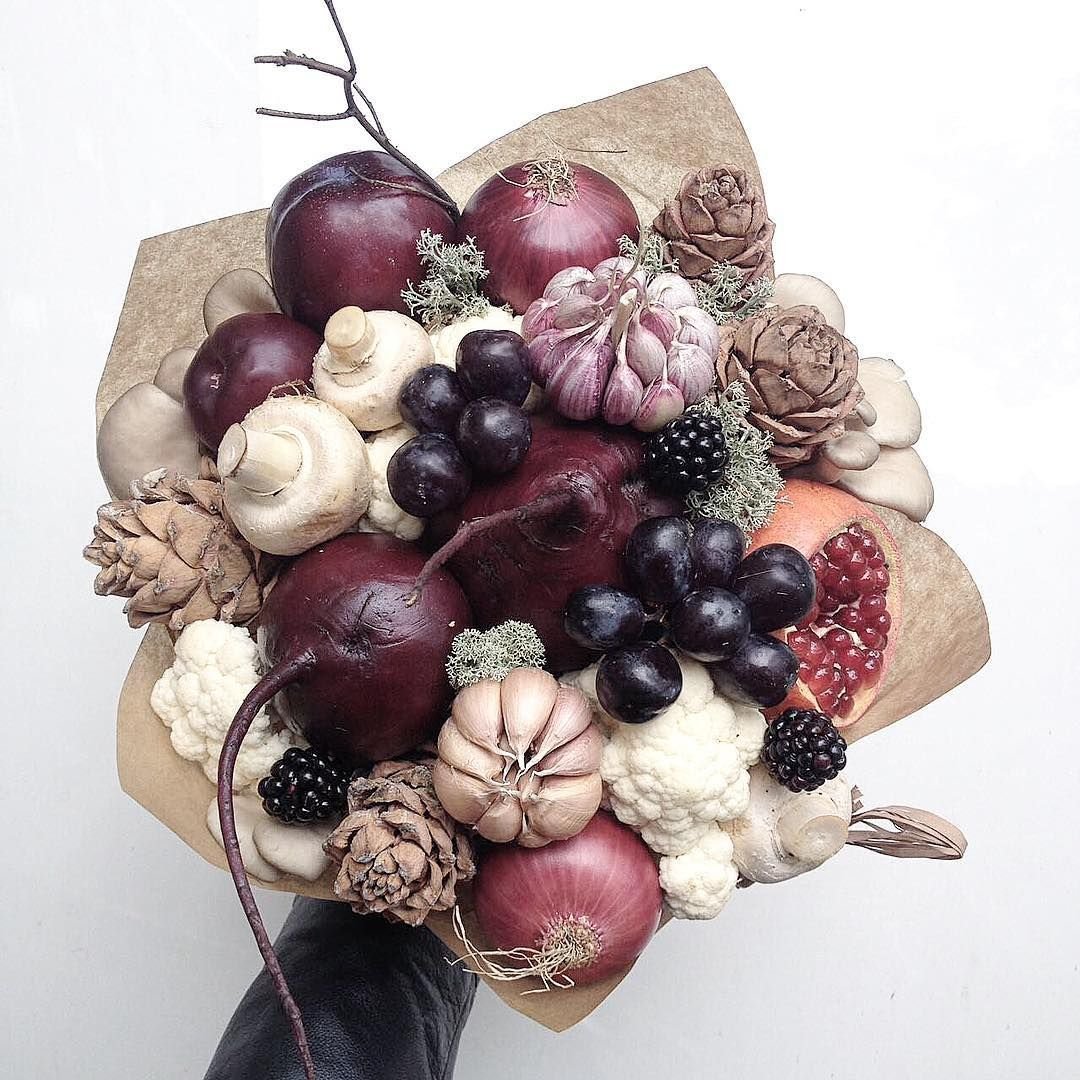 Букет из чеснока