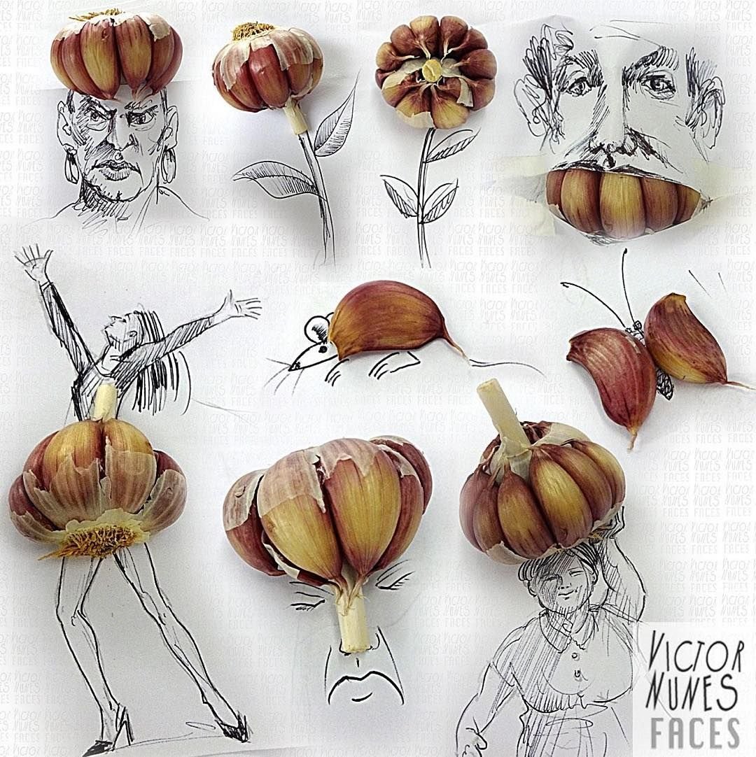 Букет из чеснока и перца