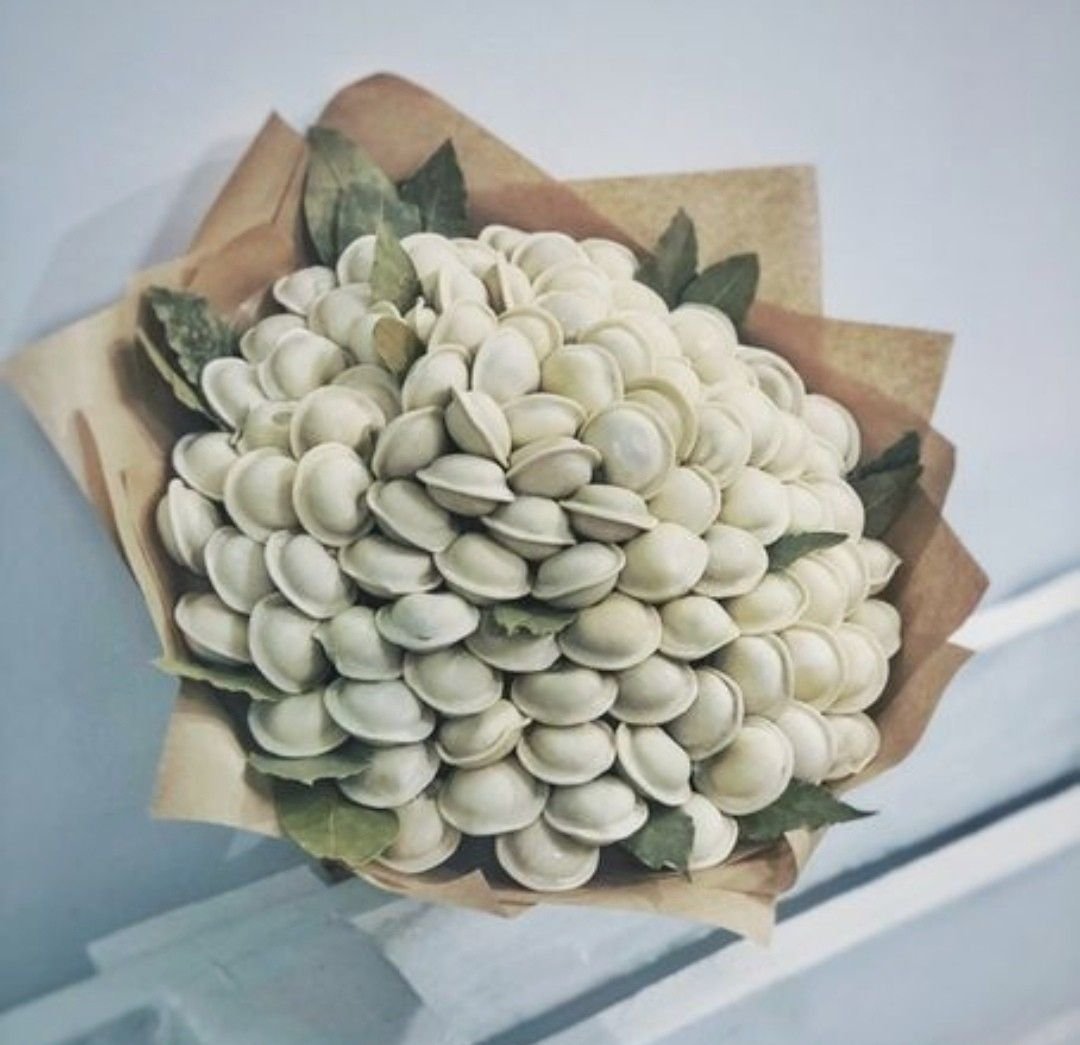 Букет из чеснока