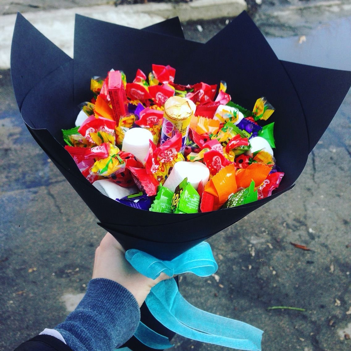 Съедобные букеты для детей