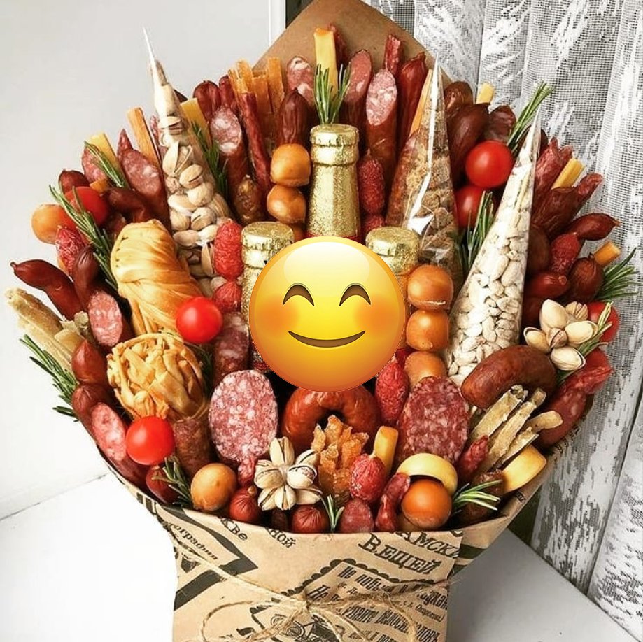 Съедобные букеты для мужчин своими руками