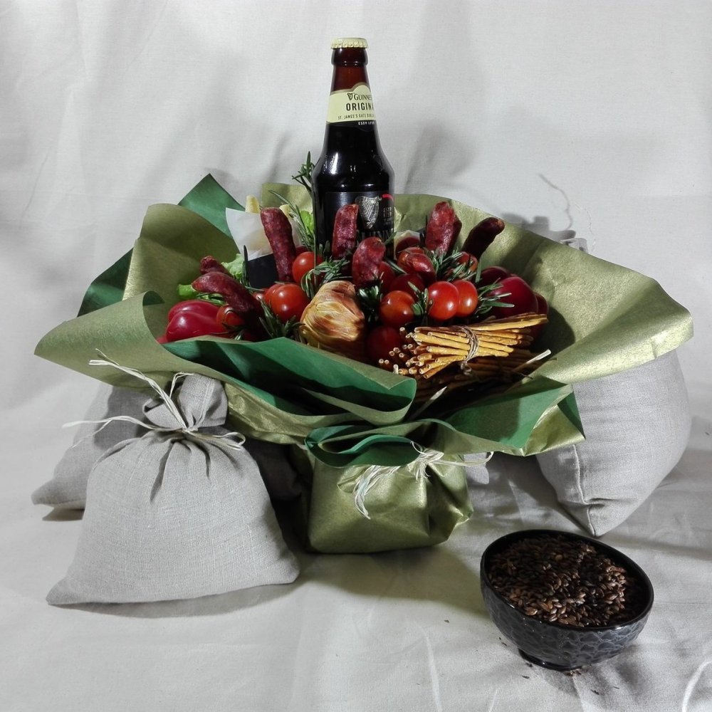 Закусочный букет для мужчины