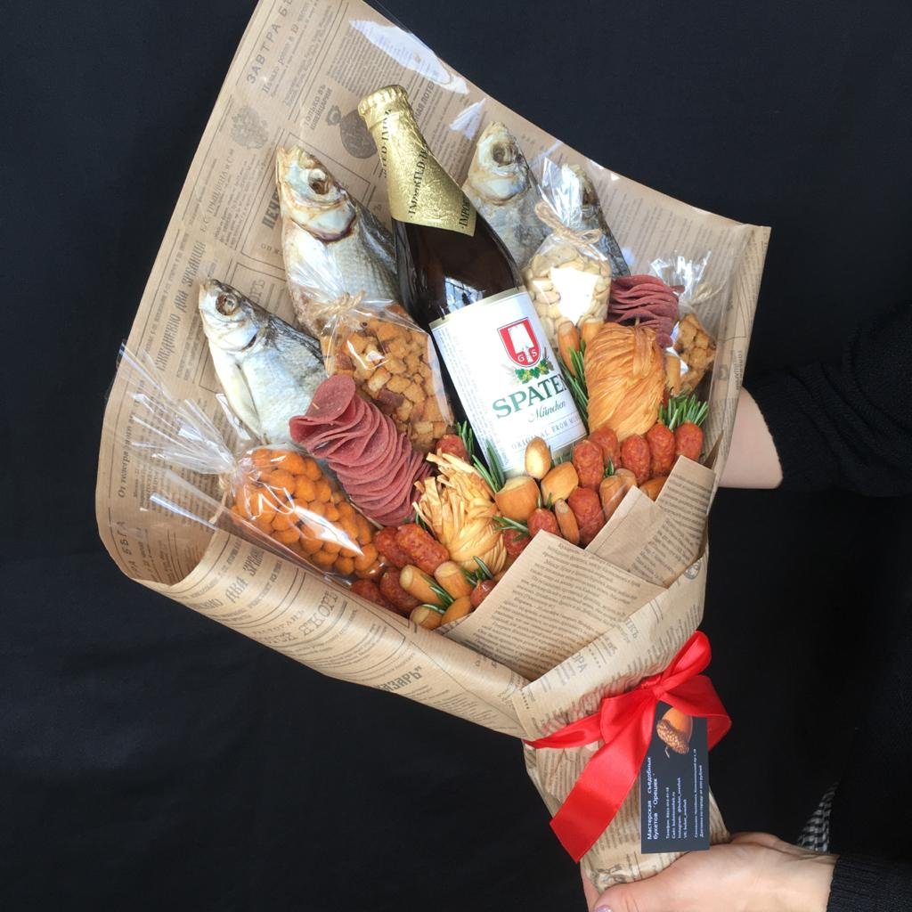 Букеты из продуктов