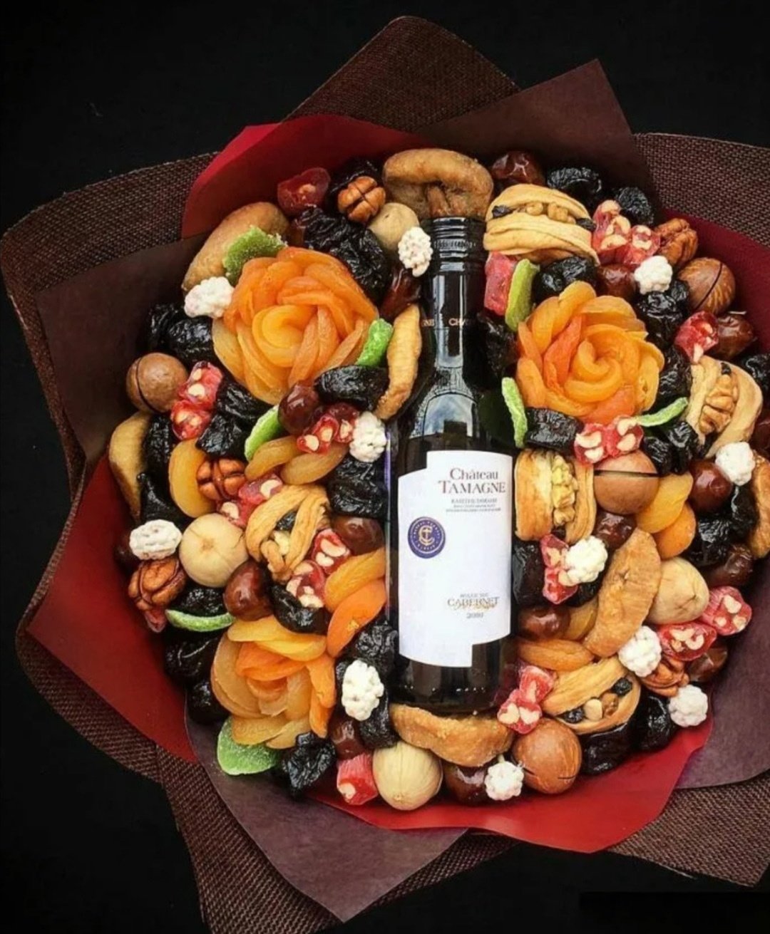 Съедобные букеты из колбасы