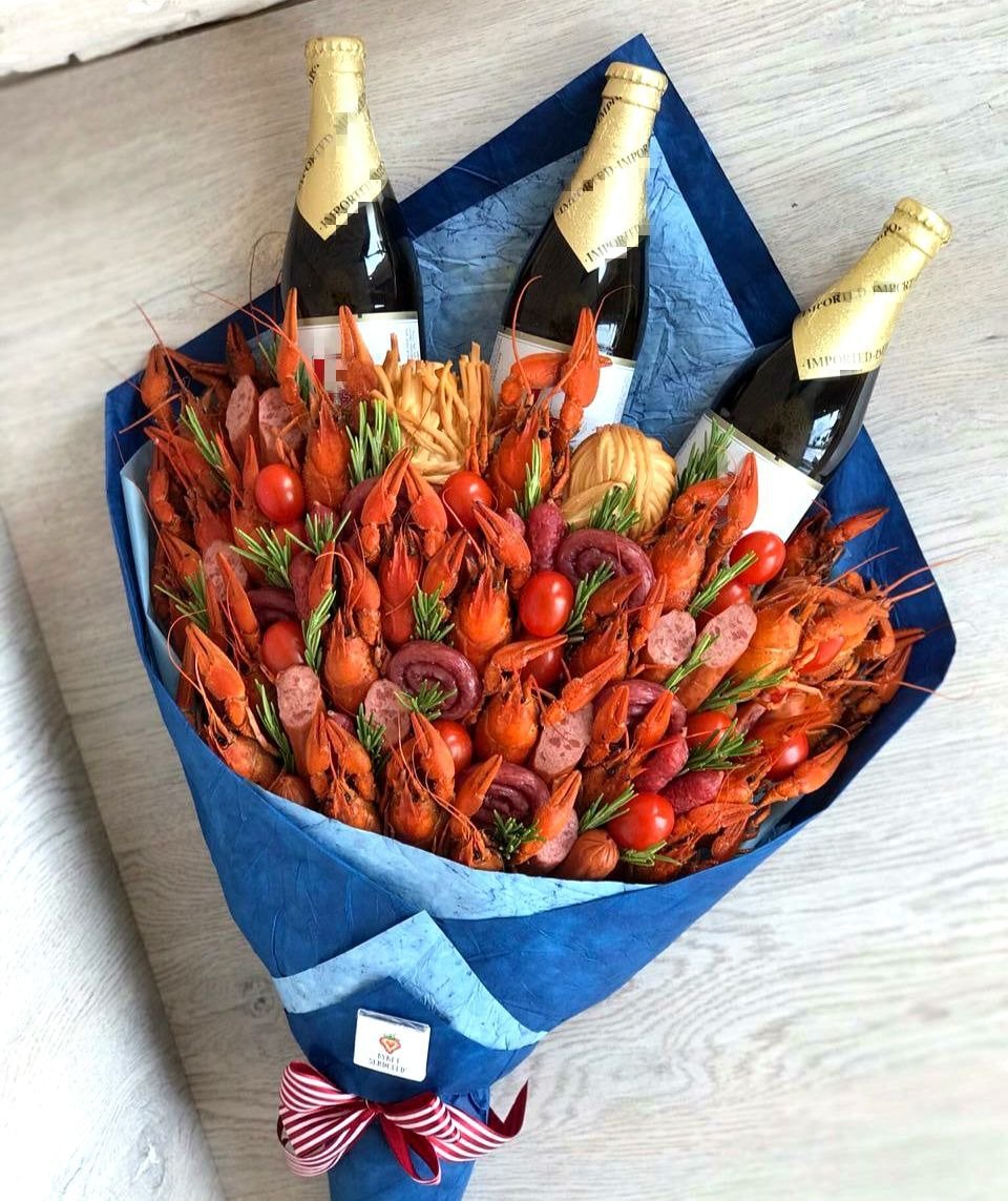 Букет из еды для женщин