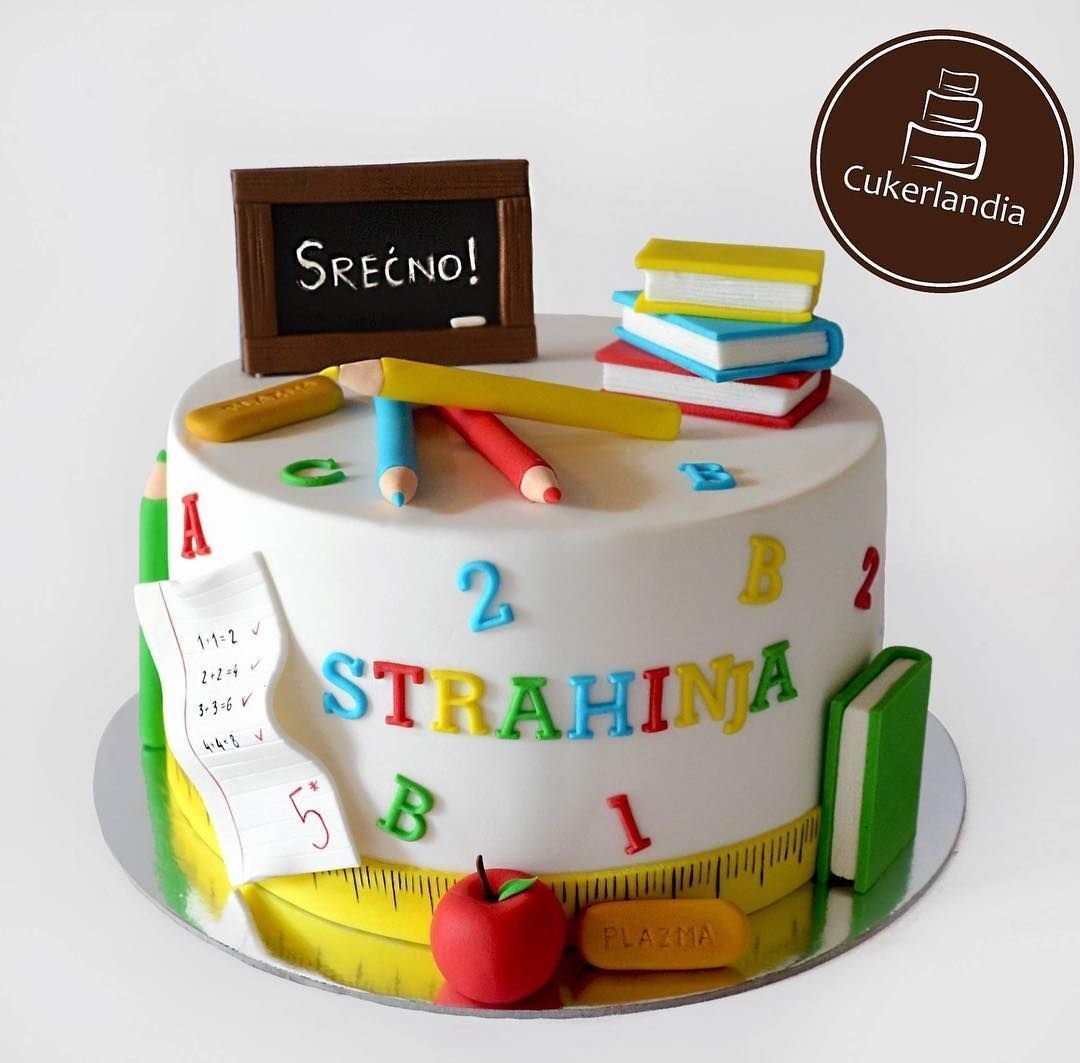 Торт в виде книги