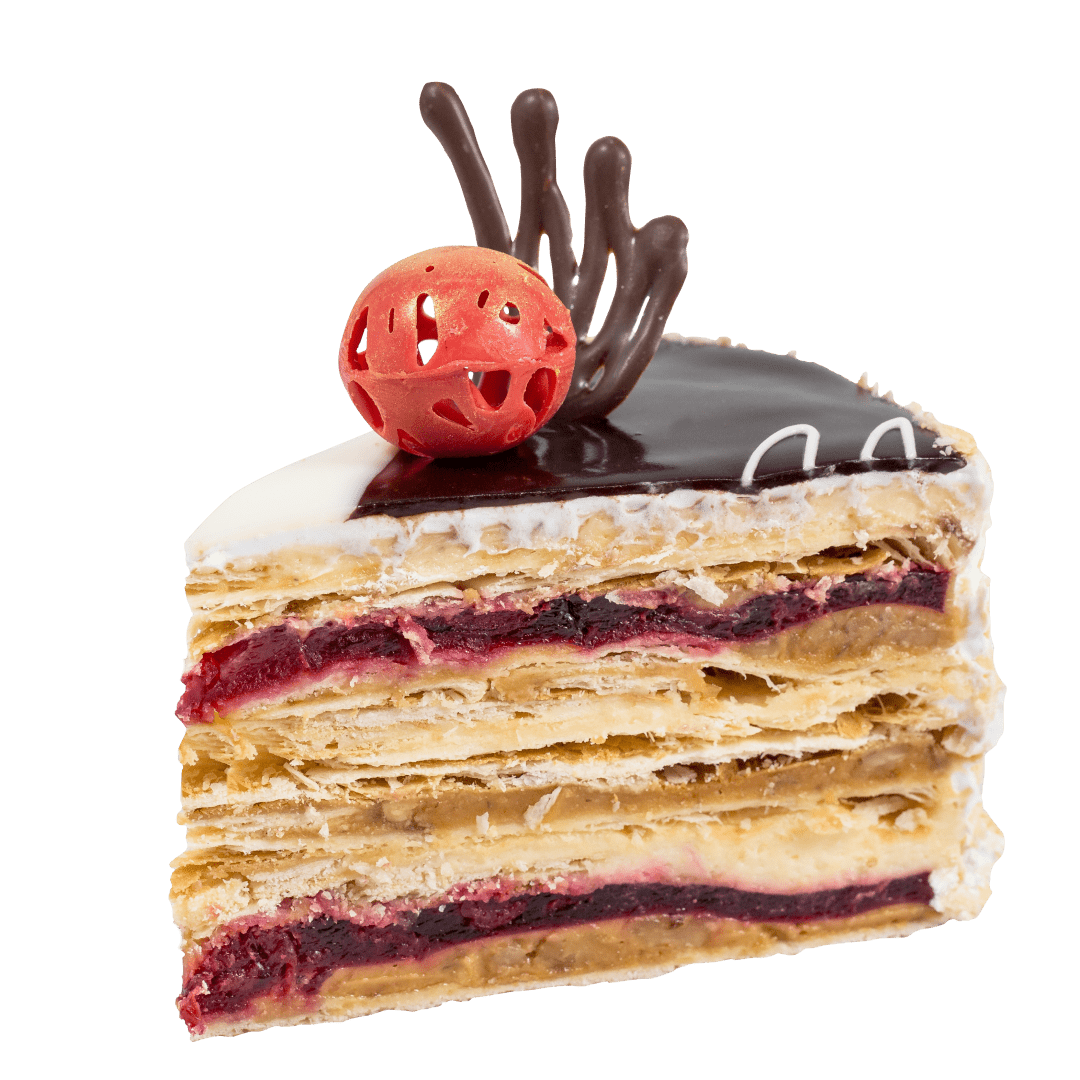 Торт Сакура разрез