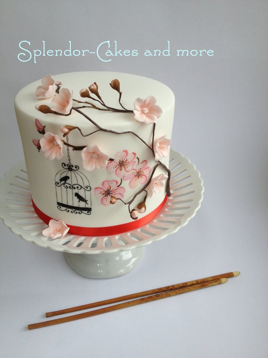 Япония Сакура торт