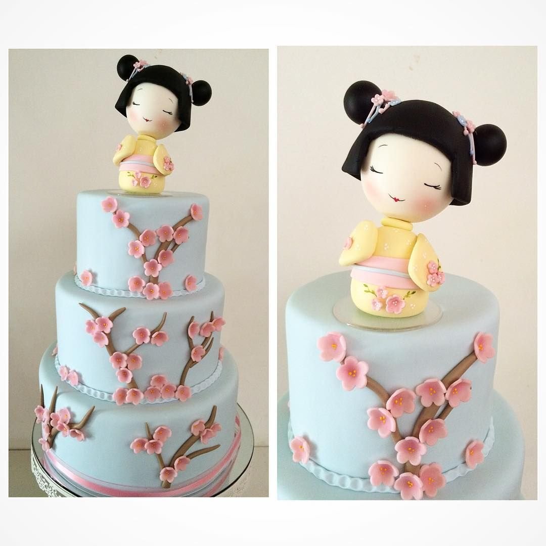 Торт с японскими девушками фото