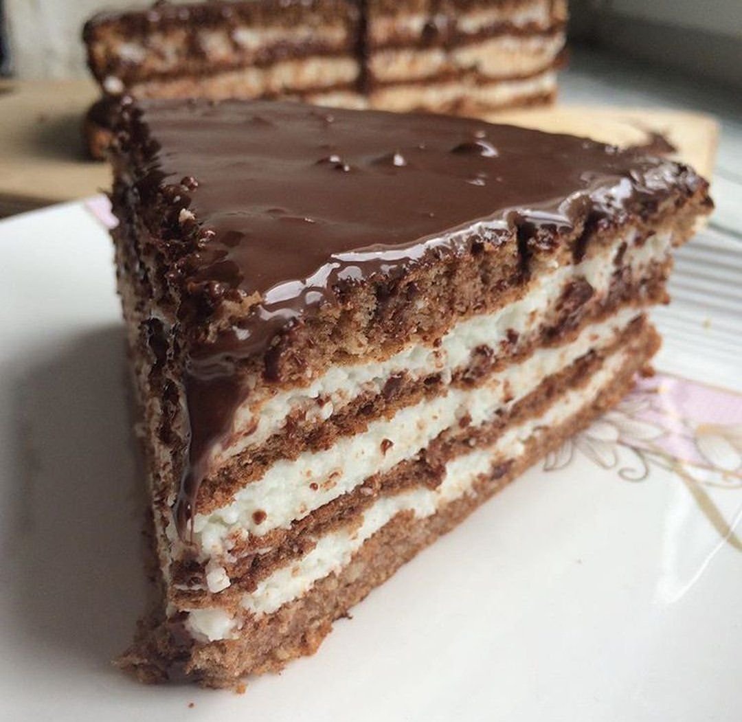 Шоколадный медовик Спартак