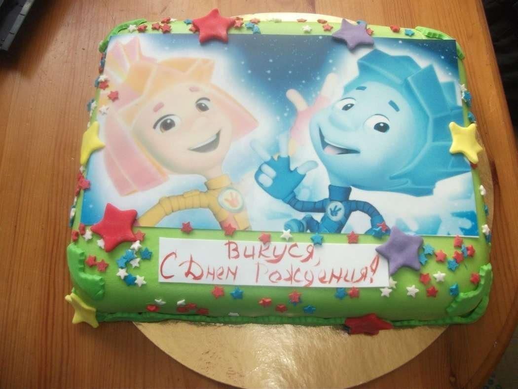 Торт Фиксики для девочки 7 лет