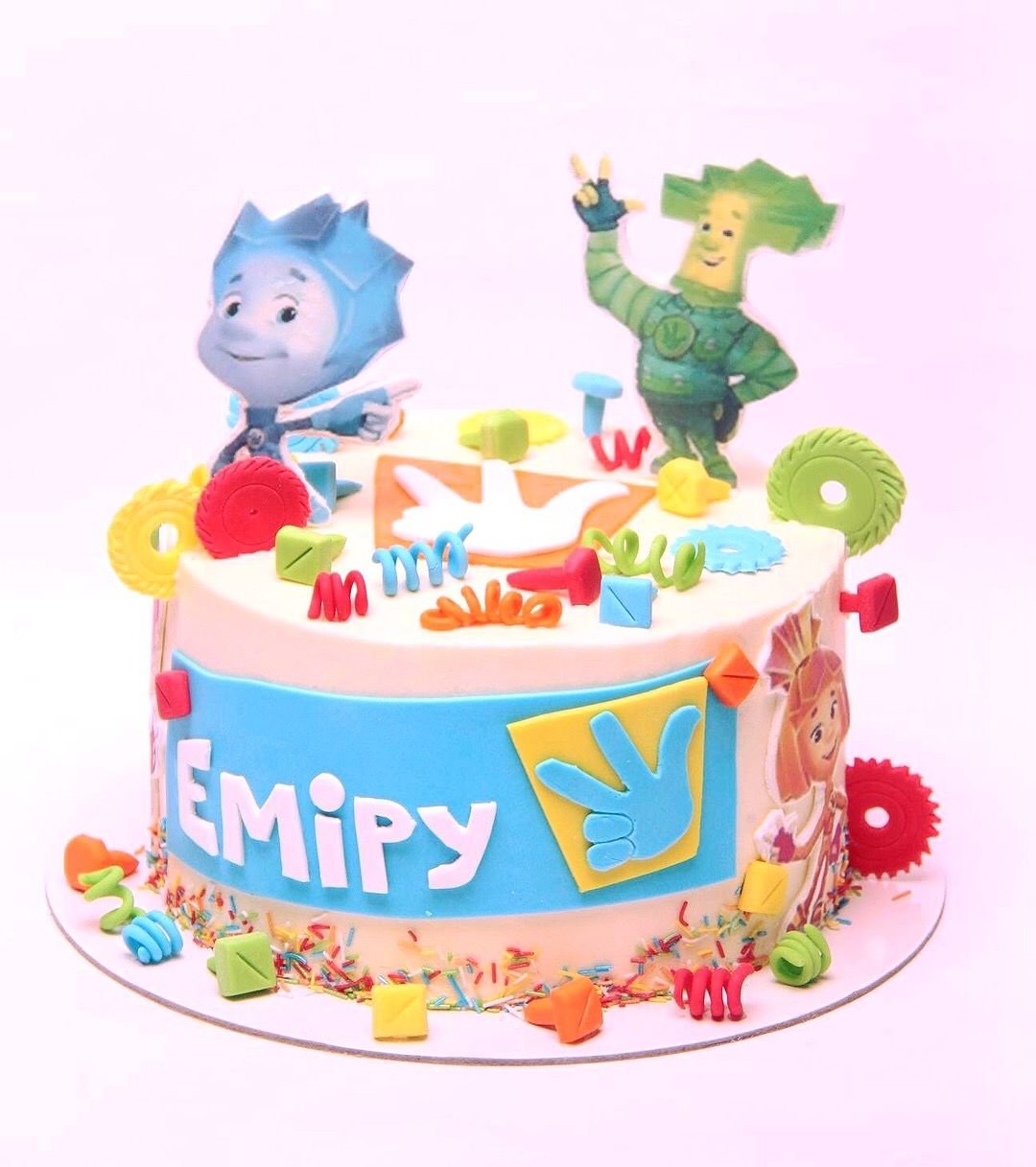 Торт с Фиксиками для мальчика