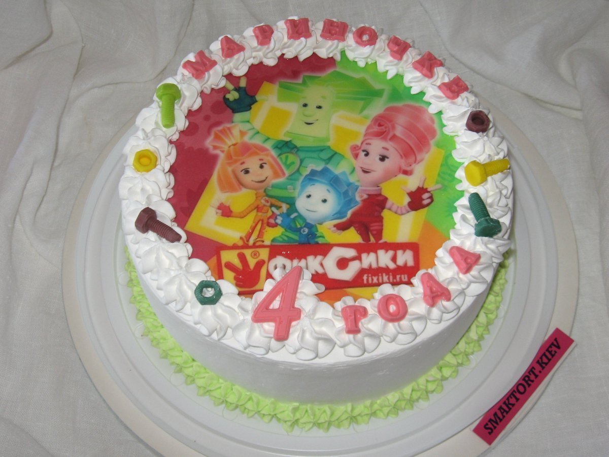 Торт с Фиксиками